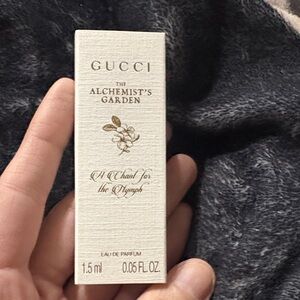 New Gucci eau de parfum sample